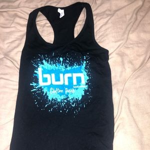 Burn boot camp workout tank